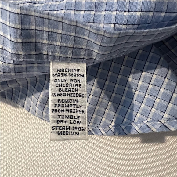 RALPH LAUREN Polo Andrew Long Sleeve Button Down Dress Shirt Size 161/2 32/33 - Picture 6 of 9